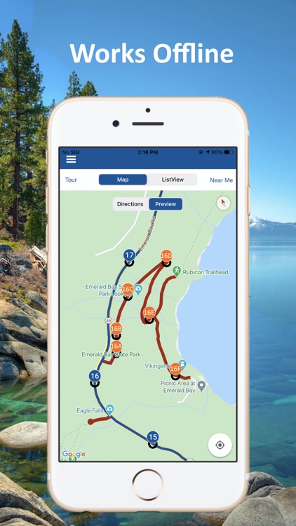 Lake Tahoe California GPS Tour screenshot-6