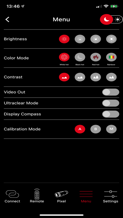 Leica Calonox Sight Screenshot