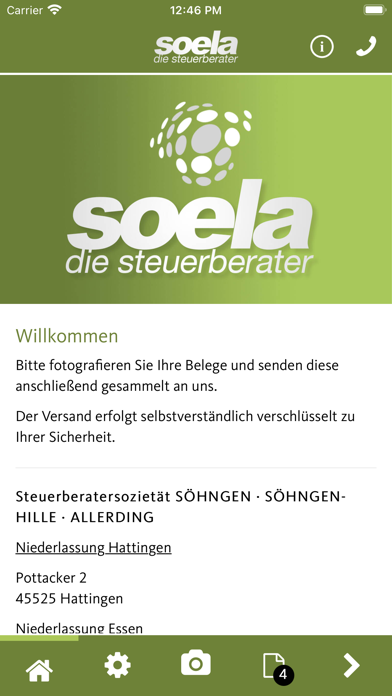 Soela - Die Digitalkanzlei Screenshot