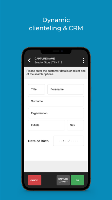 Enactor Client Screenshot