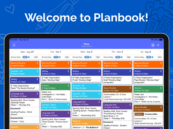Screenshot #4 pour Planbook Mobile