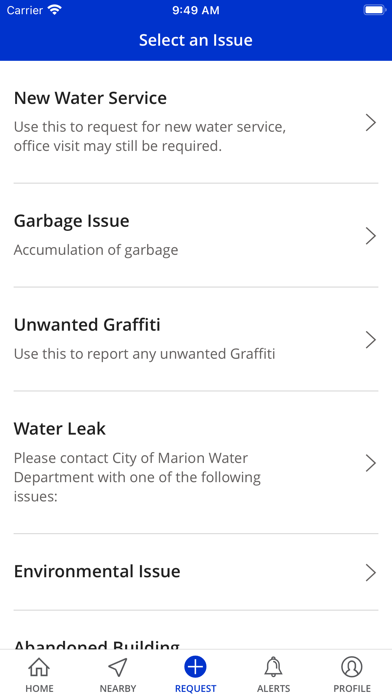 City of Marion, IL Screenshot