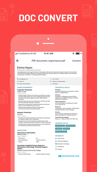 Screenshot #2 pour PDF Converter & Reader