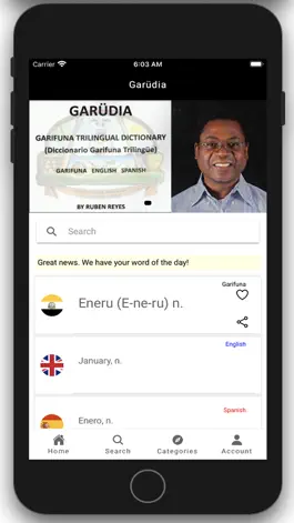 Game screenshot Garifuna Dictionary mod apk