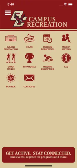 Game screenshot Boston College Campus Rec mod apk
