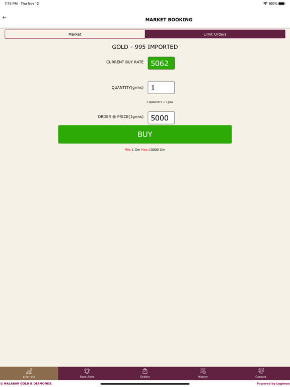 Screenshot #6 pour MALABAR GOLD BULLION