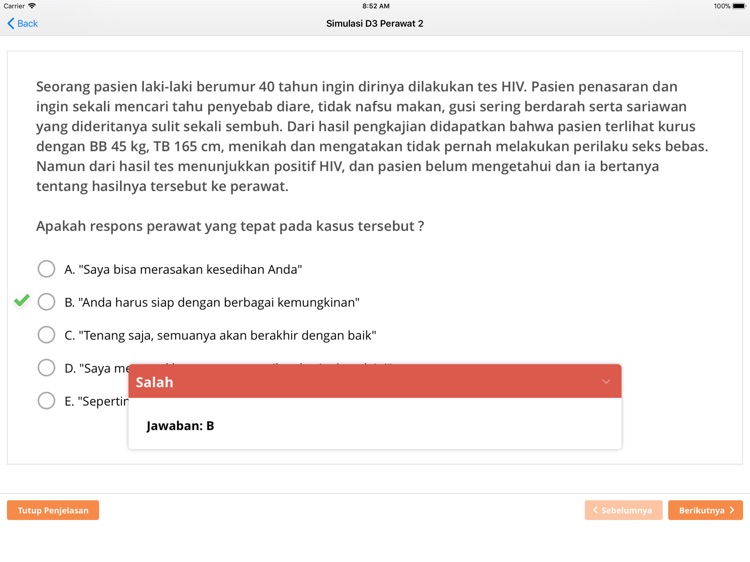 NEO Perawat:Simulasi2 for iPad