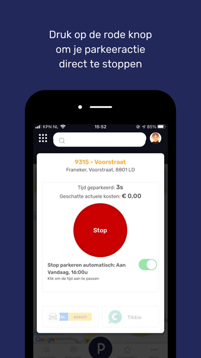 Parkeer app - TanQyou Park Screenshot