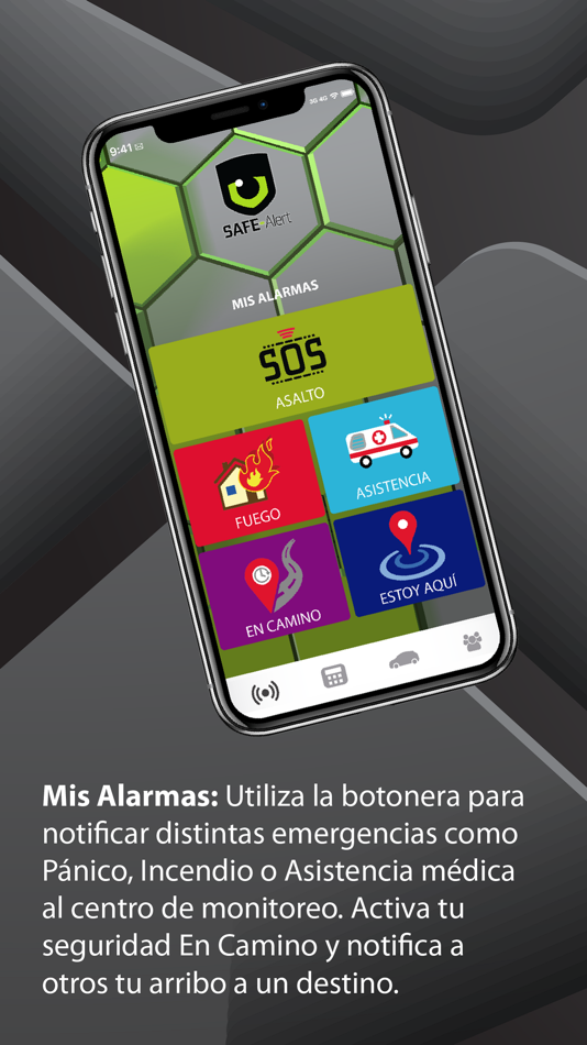 #1. Safe Alert (iOS) By: Centro de Vigilancia y Observacion S.A.de C.V.