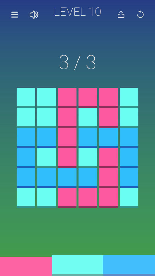 #2. Flood Master! - Tile Puzzle (iOS) 由: Yuki Uemura