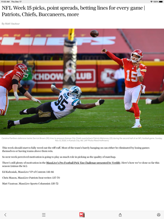 Screenshot #5 pour New England Patriots News