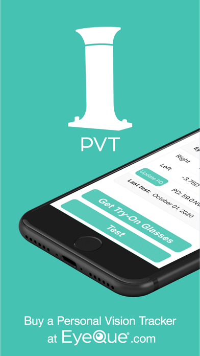 EyeQue PVT: Mobile Vision Test Screenshot