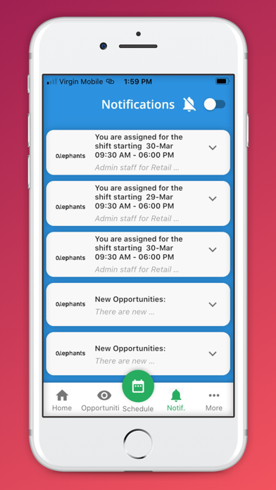 WorkAbroad Jobs Screenshot