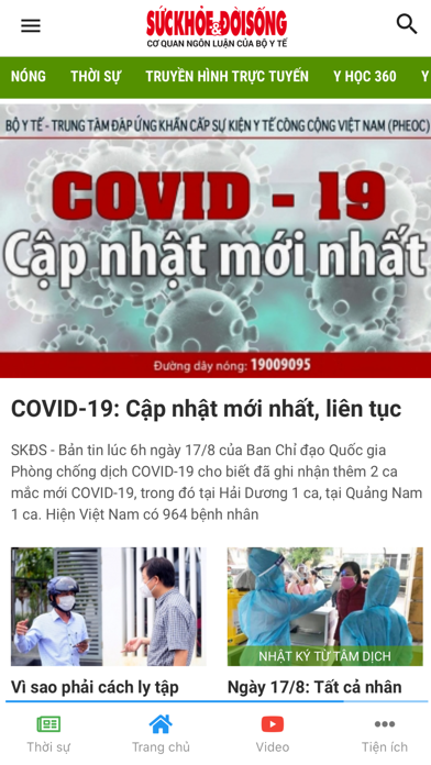 Screenshot #3 pour Sức khỏe & Đời sống