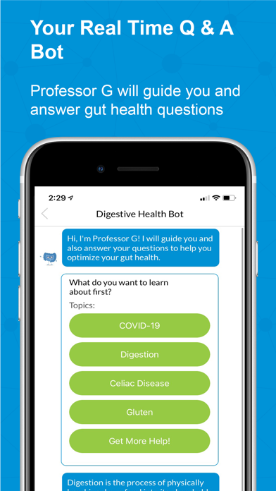 MyHealthyGut: Guided Nutrition Screenshot