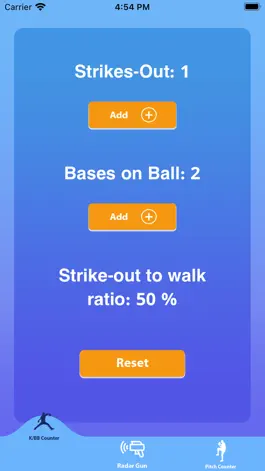 Game screenshot BaseBall : Pitch Counter mod apk