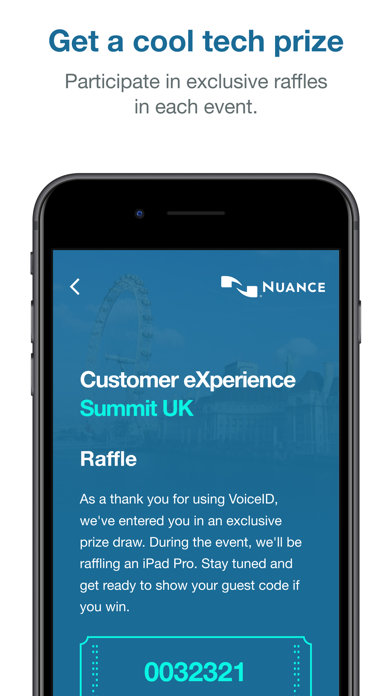 Nuance VoiceID Screenshot