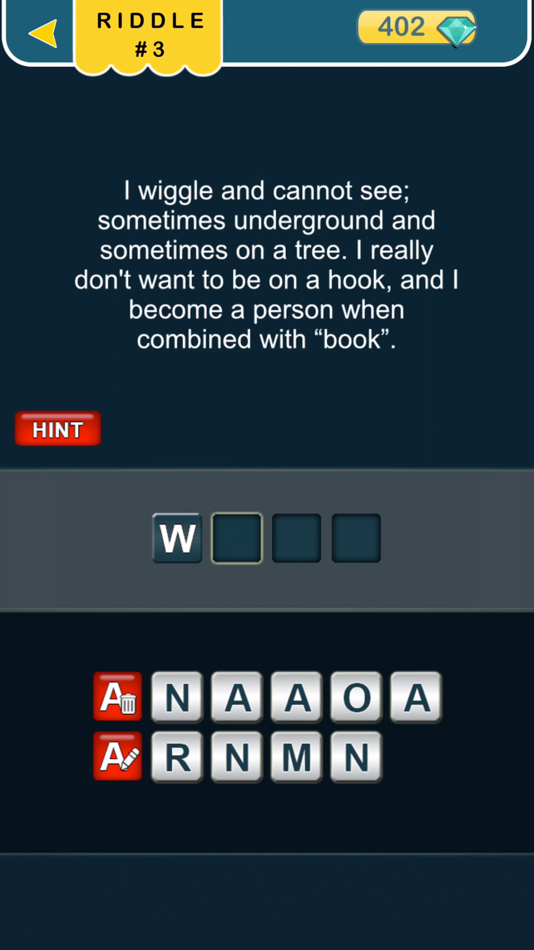 #4. What am I? riddles - Word game (iOS) 由: ThinkCube Inc.