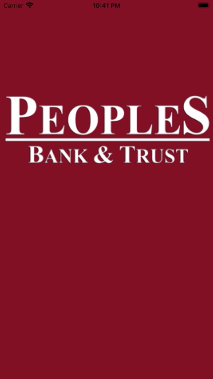 Peoples Bank & Trust Business