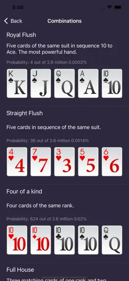 Game screenshot Evenbet Poker Trainer apk