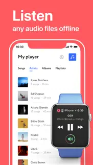 cox wifi offline music player iphone screenshot 1