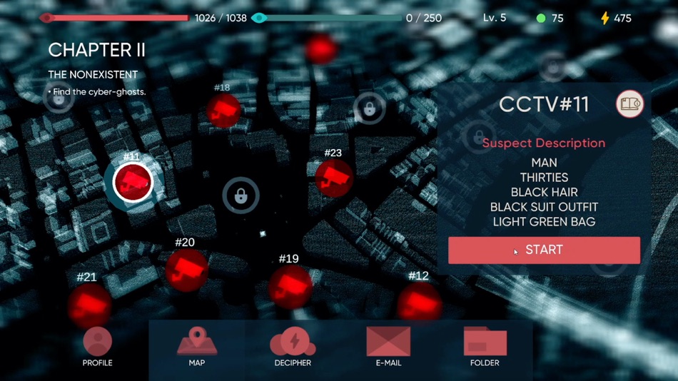 #5. Recontact London: Cyber Puzzle (iOS) Bởi: Recontact Digital Arts Oyun Teknoloji Anonim Sirketi