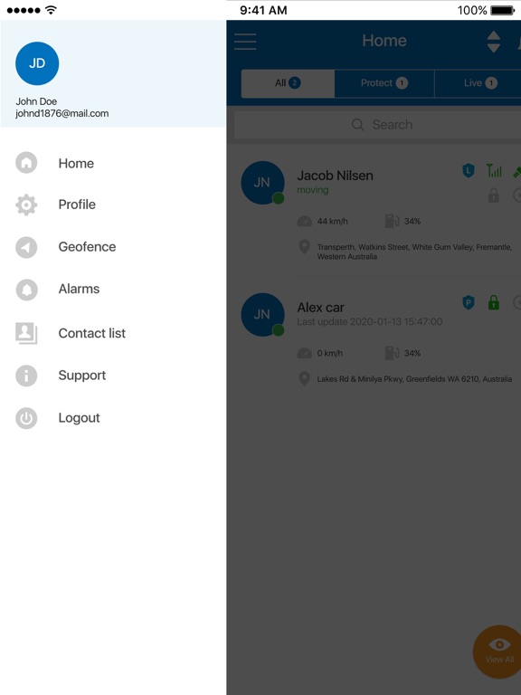 Screenshot #5 pour Tracktech by NuTechGPS