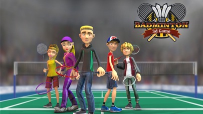 Badminton 3D League Sports Screenshot