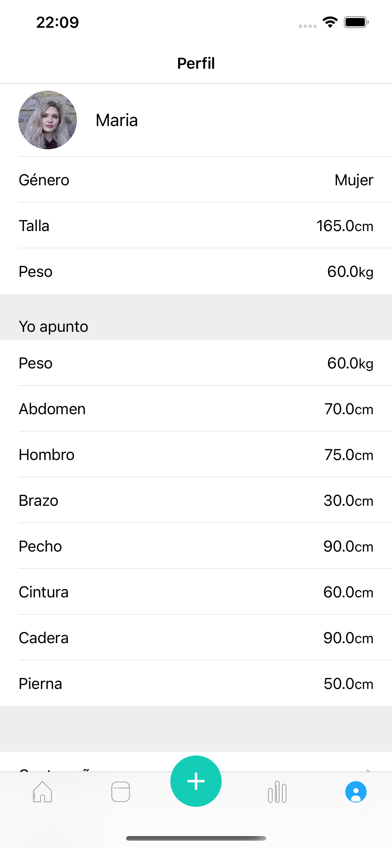 Seguimiento de Peso