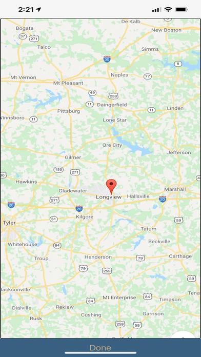 ABA Church Locator Screenshot