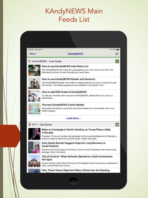 Screenshot #5 pour KAndyNEWS