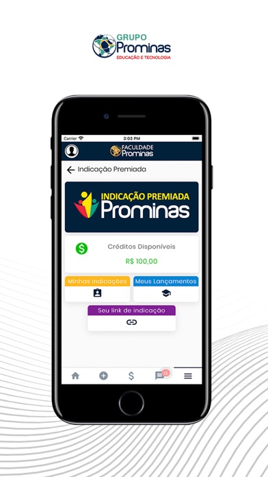 App Prominas Screenshot