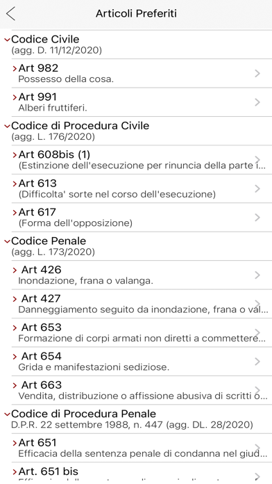 Costituzione e Leggi Screenshot