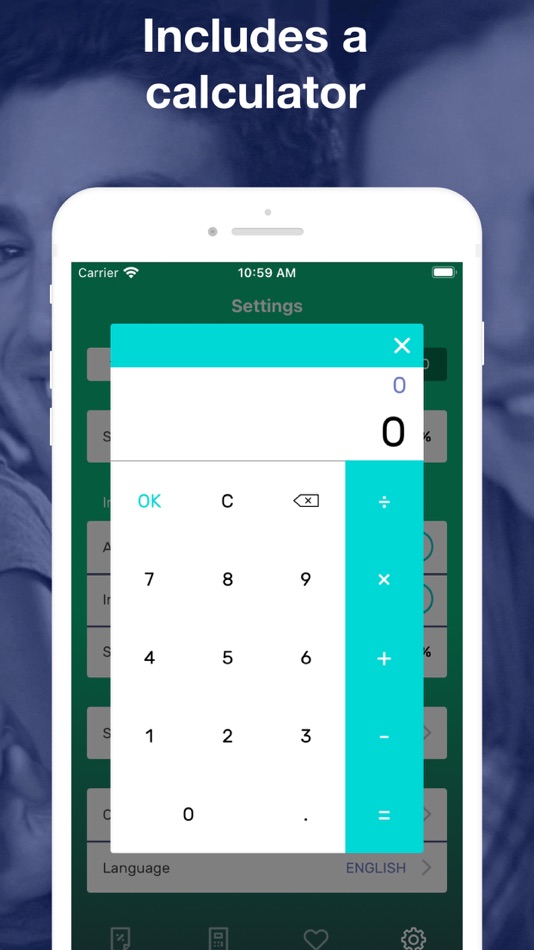 #5. Tip Calculator & Bill Split (iOS) 由: Rome Rock LLC