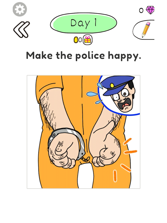 Draw Happy Police: Trivia Gameのおすすめ画像2