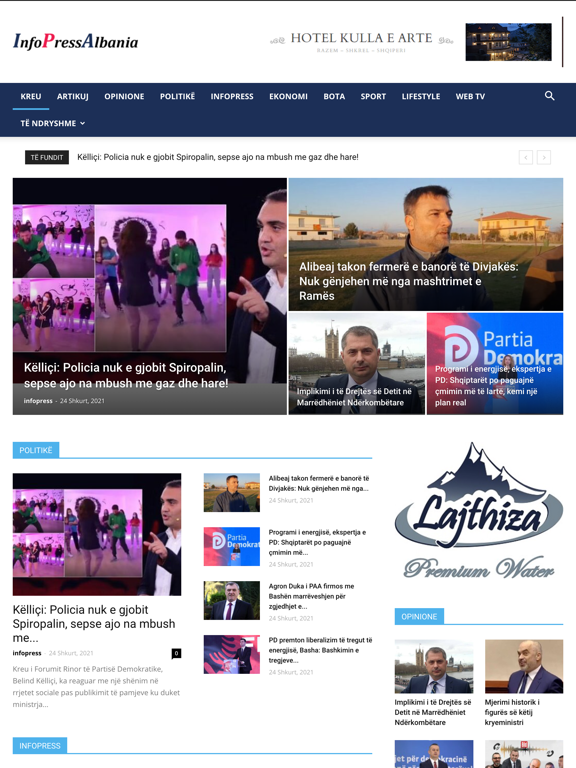 Screenshot #5 pour Info Press Albania