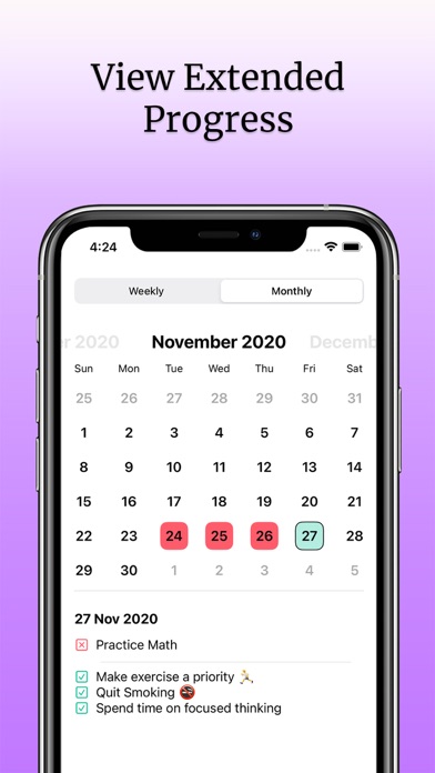 Daily Habit Planner & Tracker Screenshot