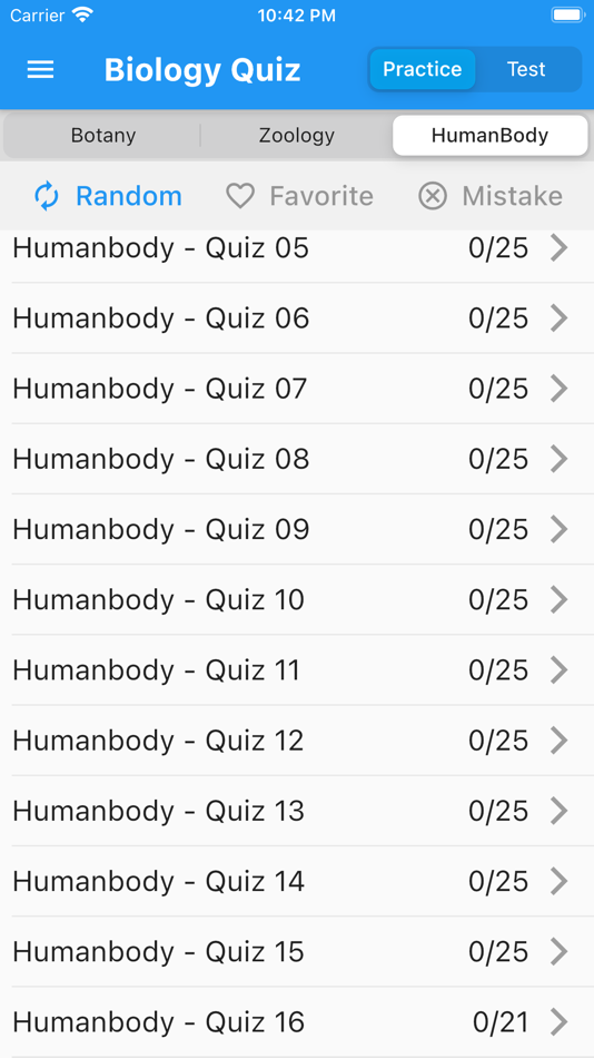 Biology Quiz (new) - 1.0.1 - (iOS)