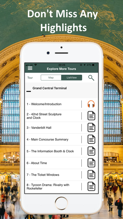 Grand Central Audio Tour Guide screenshot 4