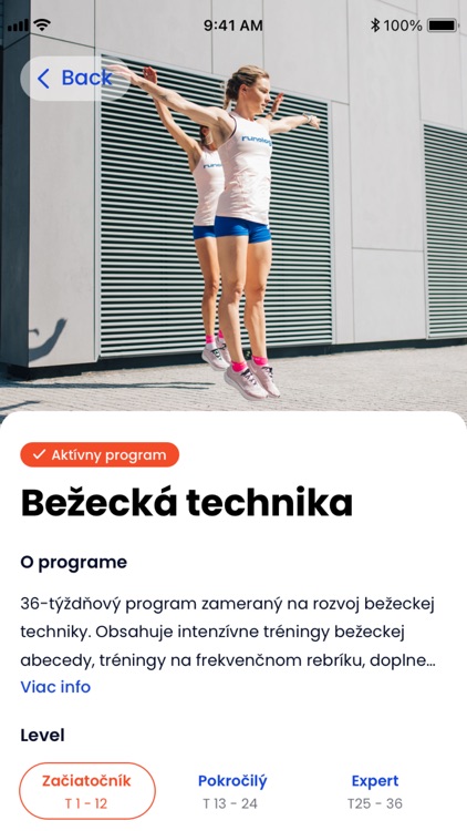 RUNology bežecká aplikácia screenshot-3