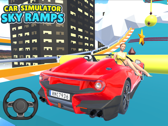 Screenshot #5 pour Car Simulator Sky Ramps