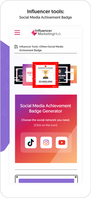 ‎Influencer Marketing Hub Screenshot