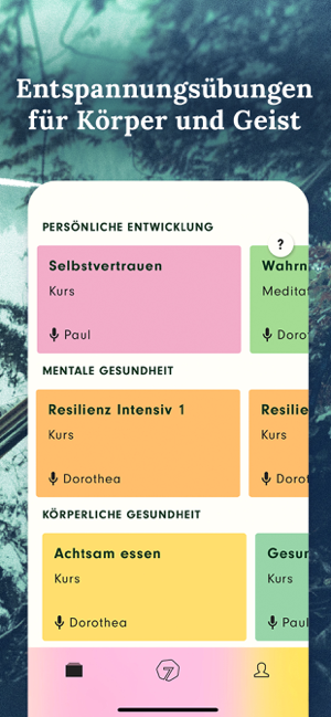 ‎7Mind Meditation & Achtsamkeit Screenshot