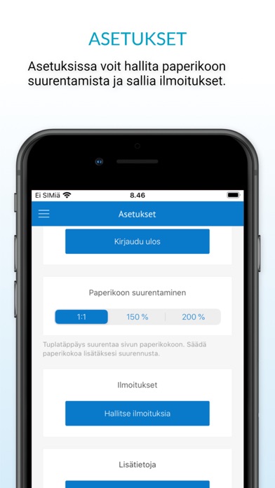 Laukaa-Konnevesi, päivän lehti Screenshot