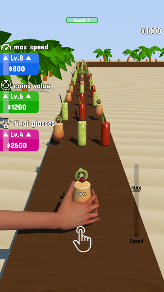 #1. Drink Throw (iOS) 由: Oksana Voloshyna