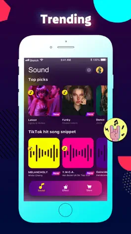 Game screenshot TikFamous - Vid & Music Effect apk