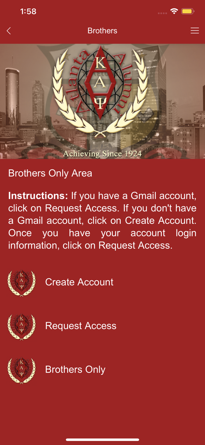 Atlanta Alumni Chapter app