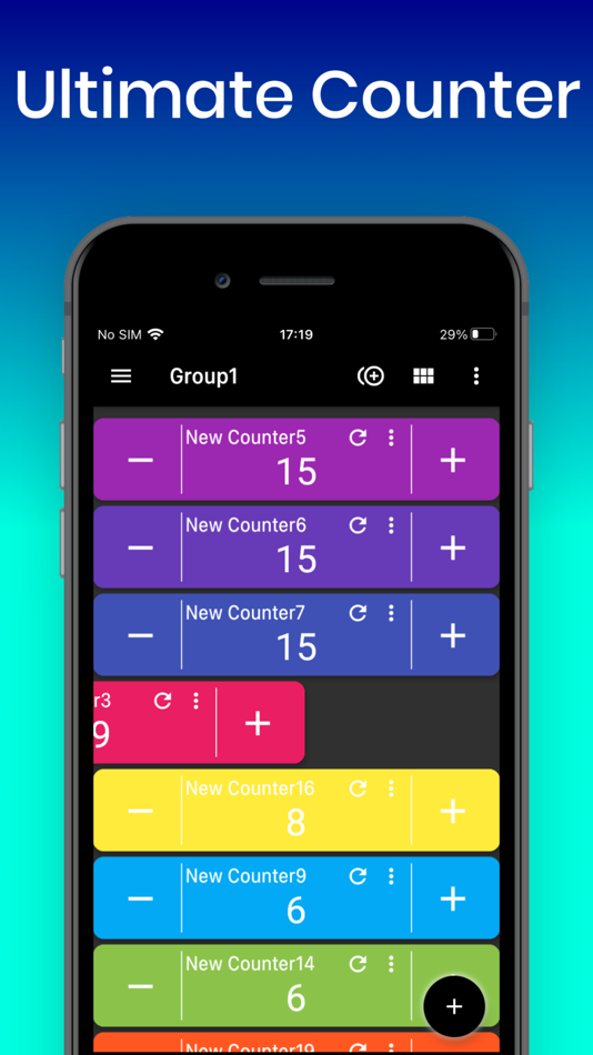 #1. Multiple Smart Counter (iOS) By: Yoshiyuki Nishikubo