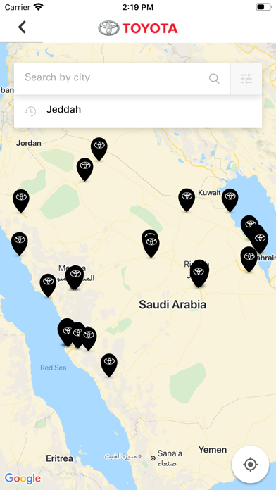 Toyota 1 Saudi Arabia Screenshot