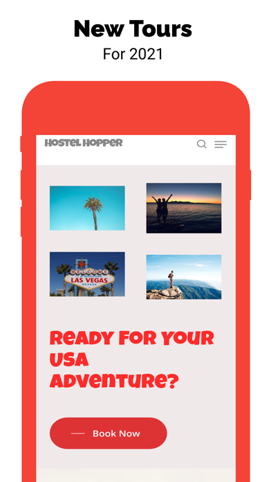 Screenshot #3 pour Hostel Hopper USA Tours